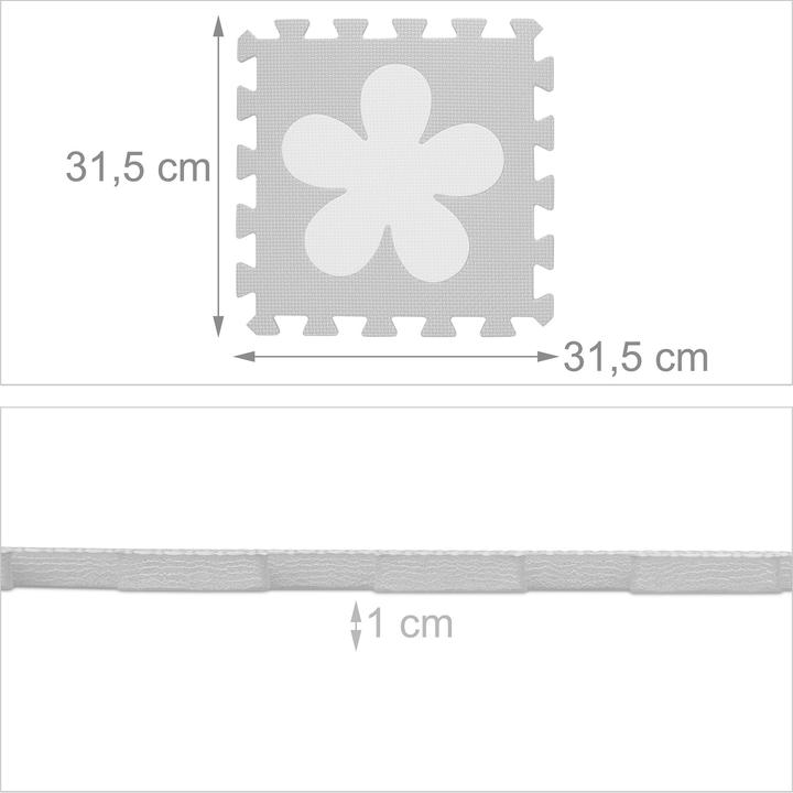 Immagine prodotto Relaxdays playmat (91,5 x 91,5 x 1 cm)