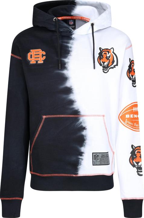 Produktbild Recovered Re:covered Fleece Hoody - INK DYE Cincinnati Bengals - XXL (XXL)