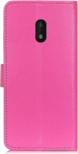Produktbild MU Classic Litchi Leder Bookcover Series (Nokia C1 Plus)