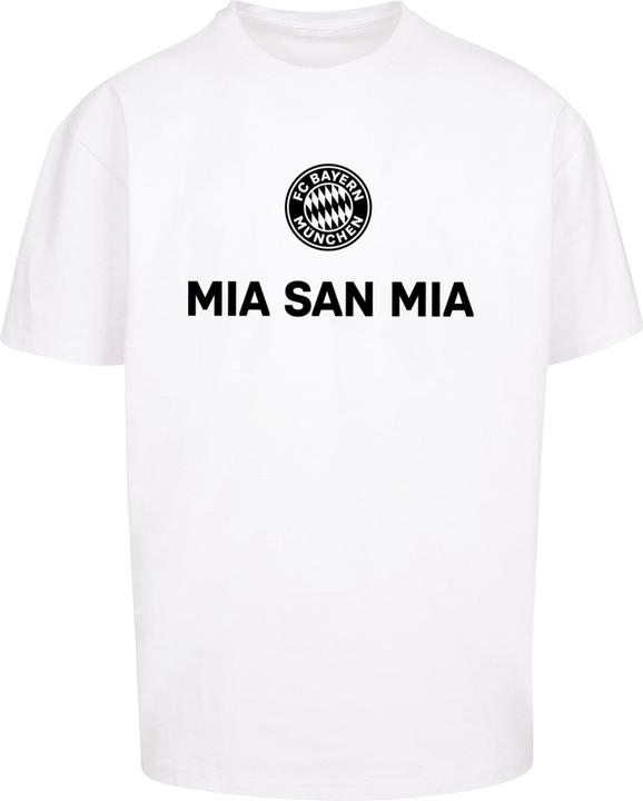 FC Bayern München Mia San Mia Logo Heavy Oversized Tee - 115331