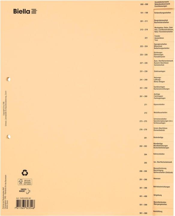 Immagine prodotto Biella Registro contabile delle costruzioni, tedesco