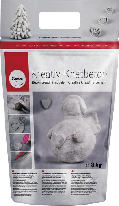 Image du produit Rayher Béton à modeler créatif, sac de 1kg