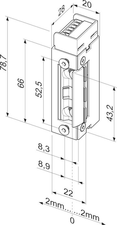 Actual product image effeff Fire protection electric strike 143 FaFix (Indoor)