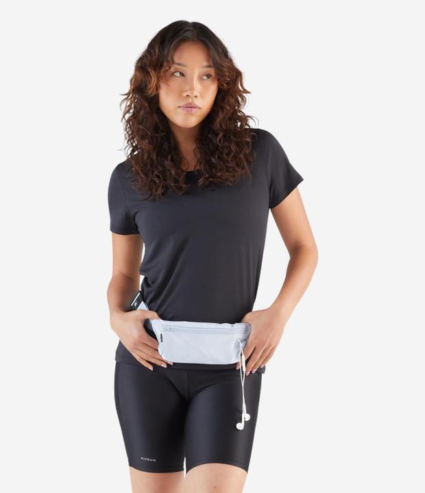 Produktbild Kiprun Laufgürtel Smartphone Damen/Herren - Basic 2 grau