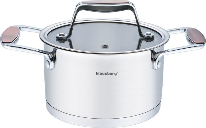 Klausberg Steel pot 18/10 KB-7228 24cm 6L (24 cm, Stainless steel)