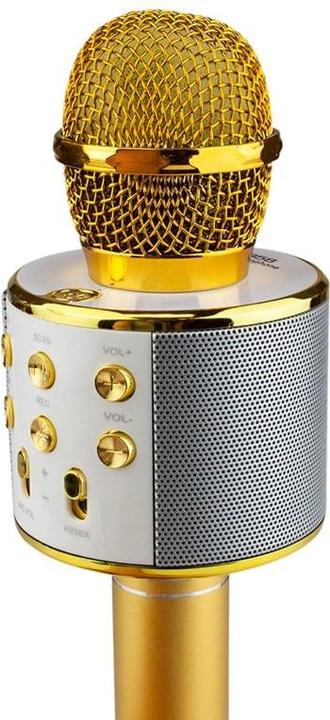 Actual product image JTI KTV - Wireless Karaoke Microphone - Gold