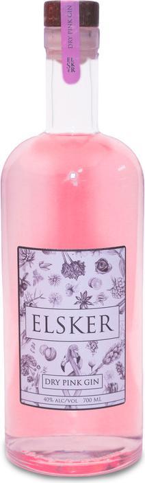 Bareksten Elsker Pink Dry Gin (1 x 70 cl)