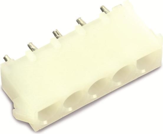 Actual product image Markenlos PCB connector SUPU series B (B13630510), 1x5-pin