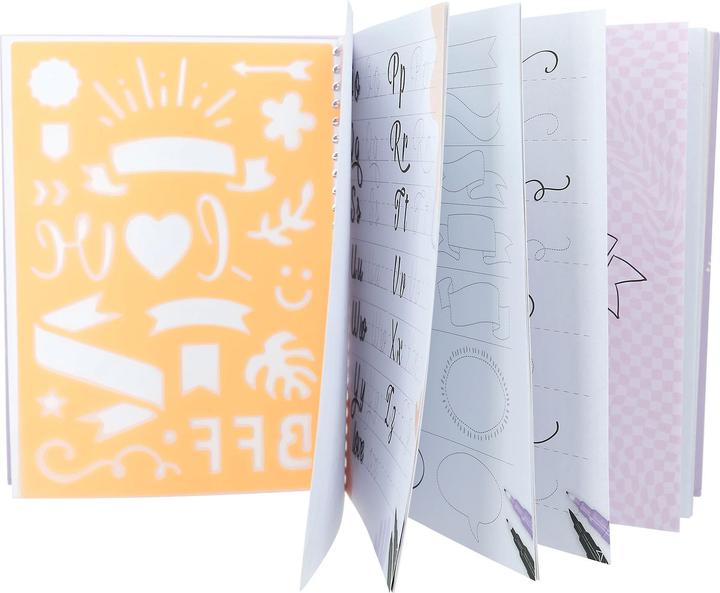 Actual product image Depesche TOPModel - Colouring Book Set Handlettering (0412158)