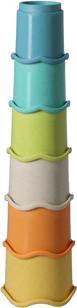 Actual product image Jipy Bioplastic stacking cup