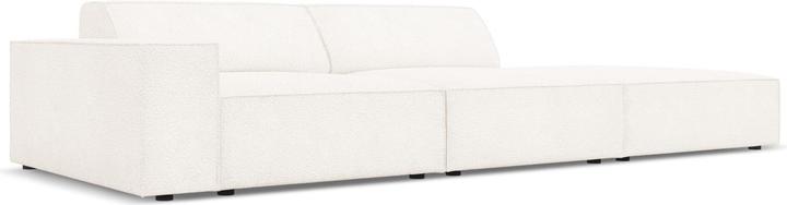 Actual product image Micadoni Boucle Right Sofa, "Jodie", 3 Seats, 262x102x70Made in Europe (4-seater, 2 person sofa, 3-seater)