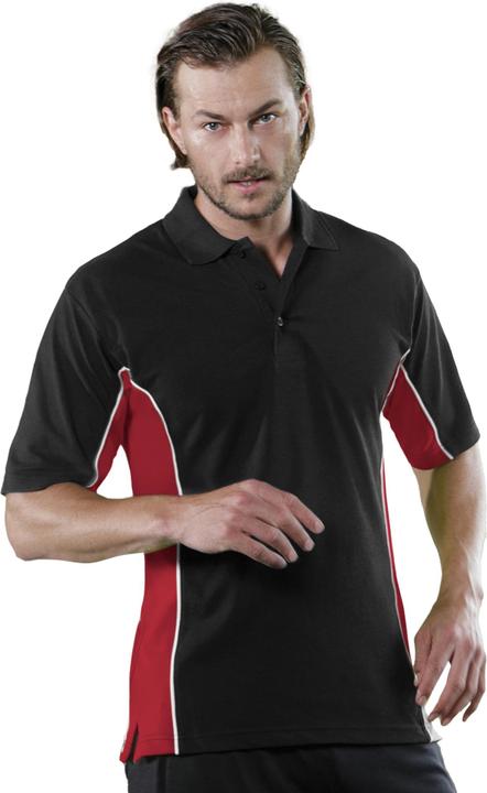 Actual product image Gamegear Track Piqué Polo Shirt Short Sleeve Inserts In Contrast Color (XS)