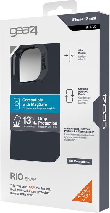 Actual product image gear4 Rio SNAP (Apple iPhone 12 mini)