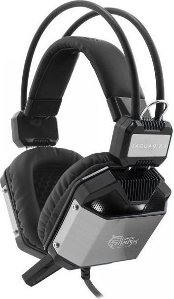 White Shark Headset GH-1646 Jaguar-7.1 Schwarz/Silber (Kabelgebunden)