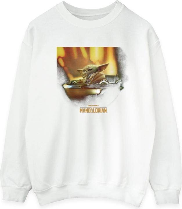Produktbild Star Wars The Mandalorian Grogu Painted Sweatshirt (S)