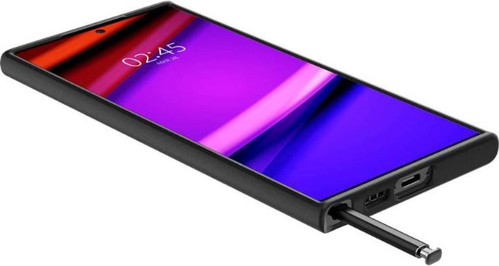 Produktbild Spigen Core Armor Case für S918B Samsung Galaxy S23 Ultra - black (Samsung Galaxy S23 Ultra)