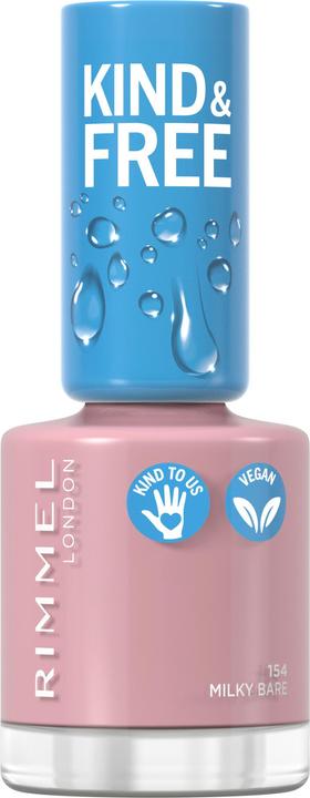 Rimmel London Rimmel - Kind & Free Nail Polish - Peinture pour ongles 8 ml - (154, Vernis couleur)