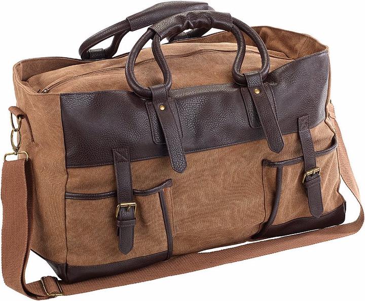 Image du produit Xcase Sac de voyage en toile avec 2 poches extérieures et bandoulière (30 l)