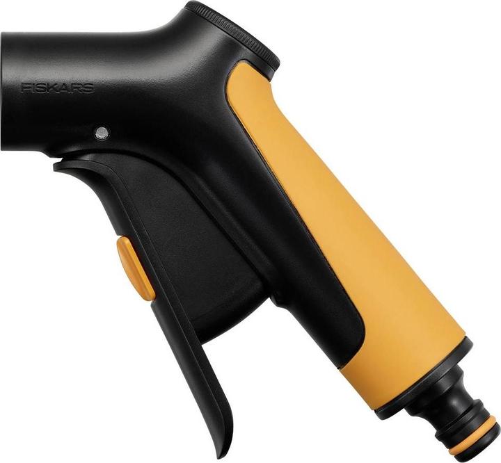 Actual product image Fiskars Watering wand with 2 functions, Swivel SoftGrip nozzle head, Flow control with front regulator