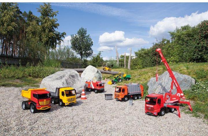 Produktbild Lena GIGA TRUCKS Traktor mit Schaufel und Anhänger