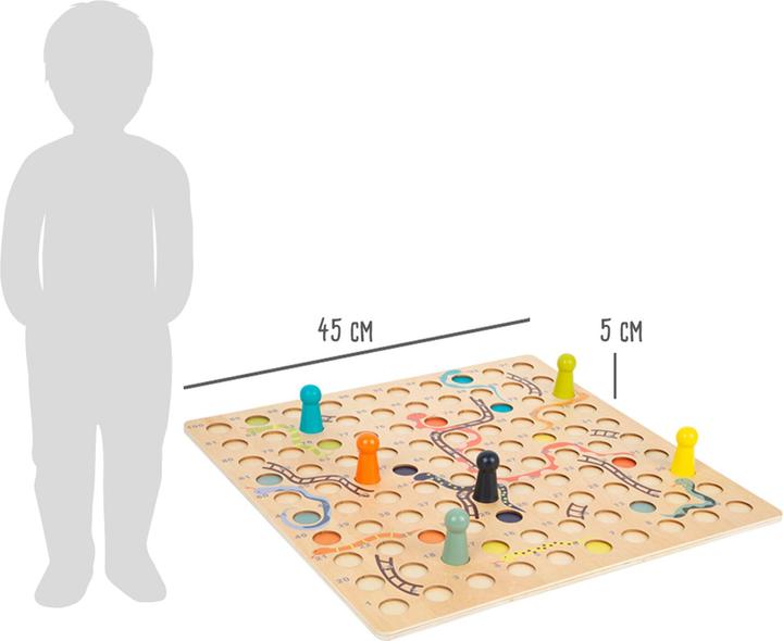 Immagine prodotto small foot Serpenti e scale gioco XL (Inglese, Tedesco, Francese, Italiano)