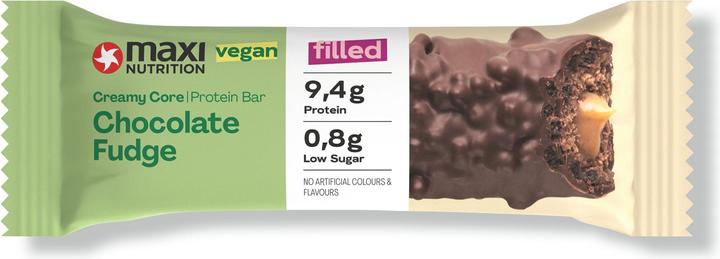 Maxi Nutrition Creamy Core Protein Bar Chocolate Fudge vegan (Chocolate, 1 pcs., 45 g)