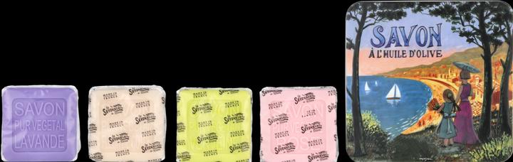 Immagine prodotto Benois Discop La Savonnerie De Nyons Set di saponette 4 pezzi - Costa Azzurra (Sapone duro)