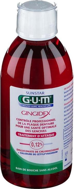 Produktbild GUM SUNSTAR PAROEX Mundspülung 0.12 % chlorhexidine (300 ml, Mundspülung)