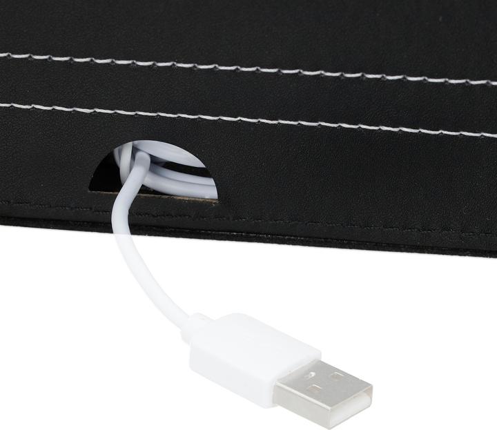 Actual product image Relaxdays Desk Organiser Faux Leather