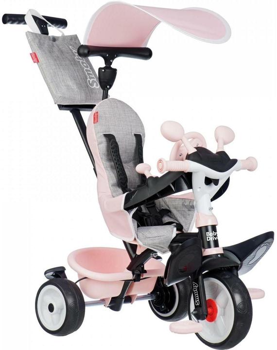 Smoby Baby Driver Triciclo Rosa