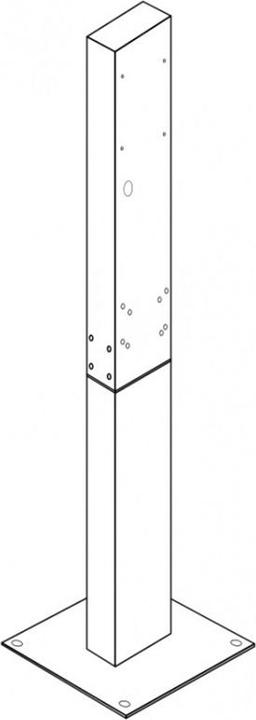 Actual product image GreenCell Stand mounting post for wallbox