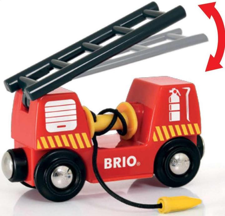 Produktbild Brio Feuerwehr Leiterfahrzeug mit L&S