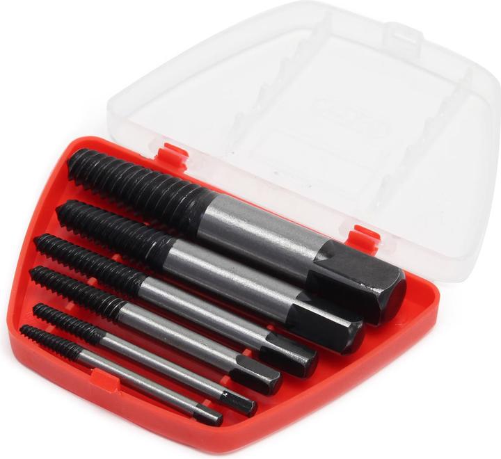 XPOtool 6-tlg Ausdreher Satz 3-25mm Schrauben Bolzen M3–M25 Linksausdreher Set