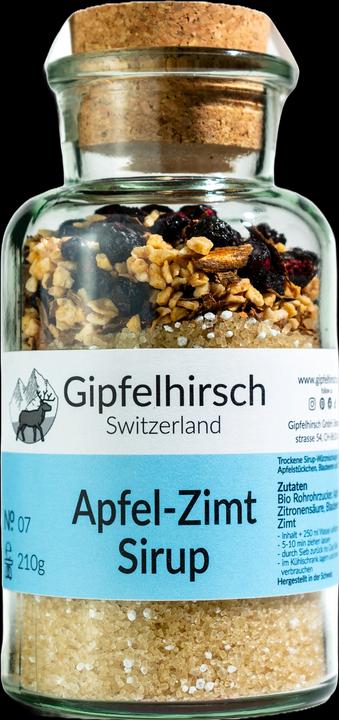 Immagine prodotto Gipfelhirsch Sciroppo di mela e cannella (210 g)