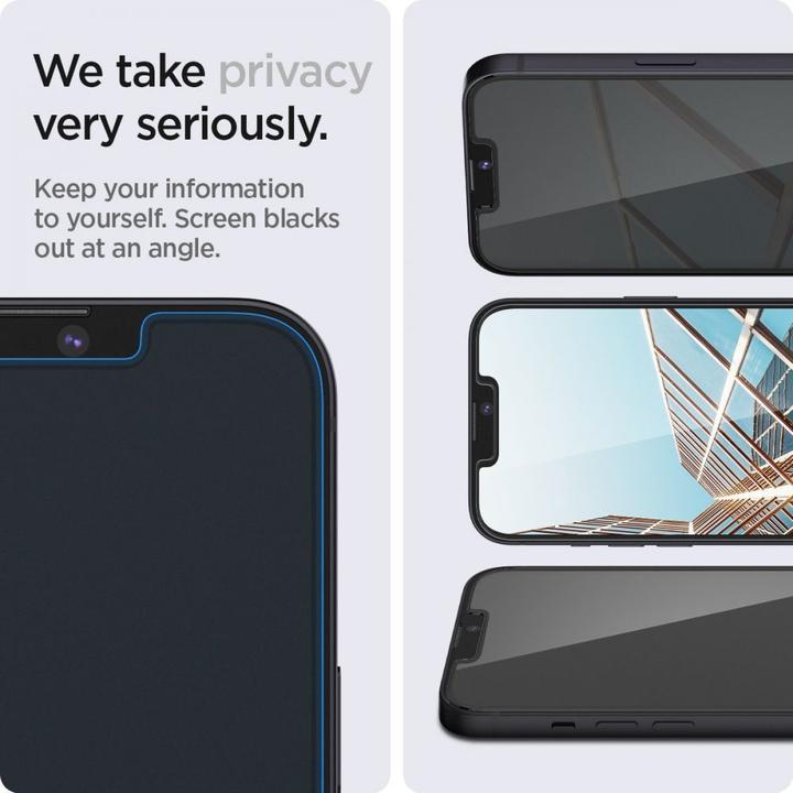 Produktbild Spigen Glas.tR EZ Fit (2 Stück, Apple iPhone 13 Pro Max)