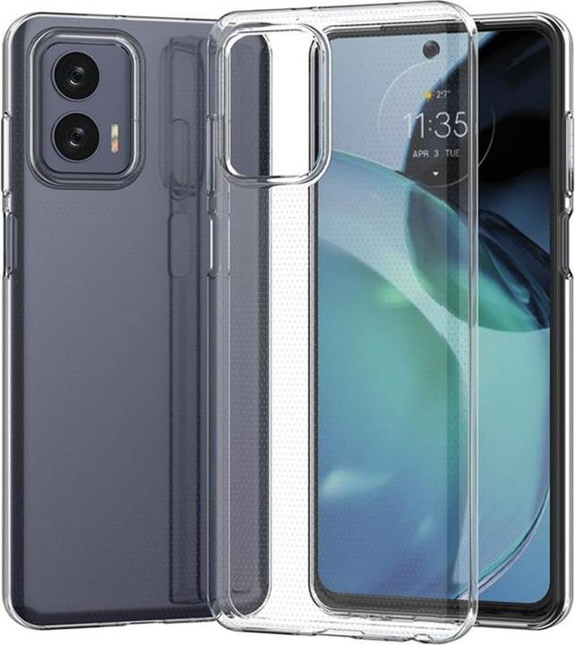 Productafbeelding Hurtel Ultra Clear 0,5 mm hoesje voor Motorola Moto G73 5G dun hoesje transparant (Motorola Moto G73)