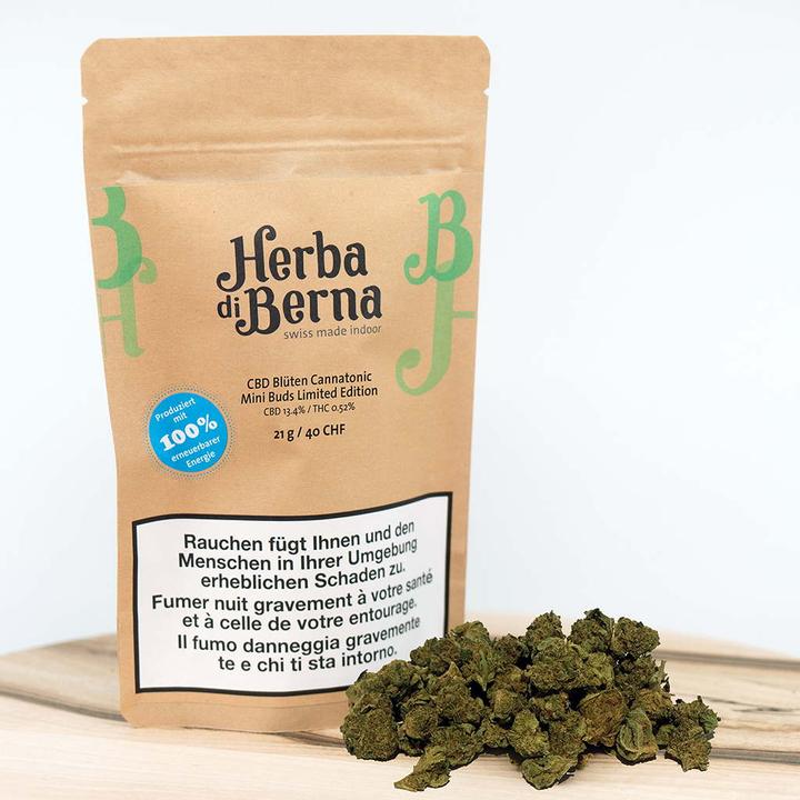 Actual product image Herba di Berna Cannatonic Indoor Mini Buds (21 g, Indoor)