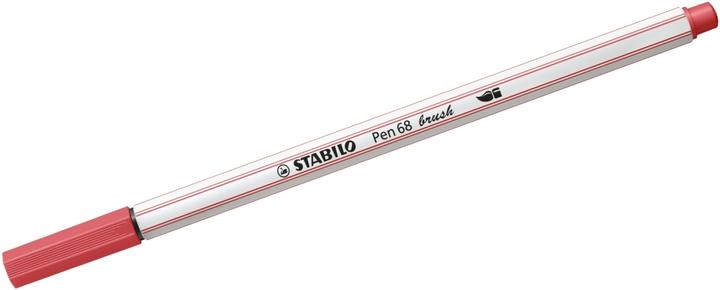 Image du produit STABILO Pen 68 brush Stylo feutre Premium (Rouge rouille, 1 x)