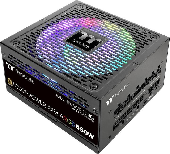 Thermaltake ToughPower GF3 ARGB 850W EU Gold Power Supply ATX 3.0 80+ Gold PCle 5.0 (850 W)