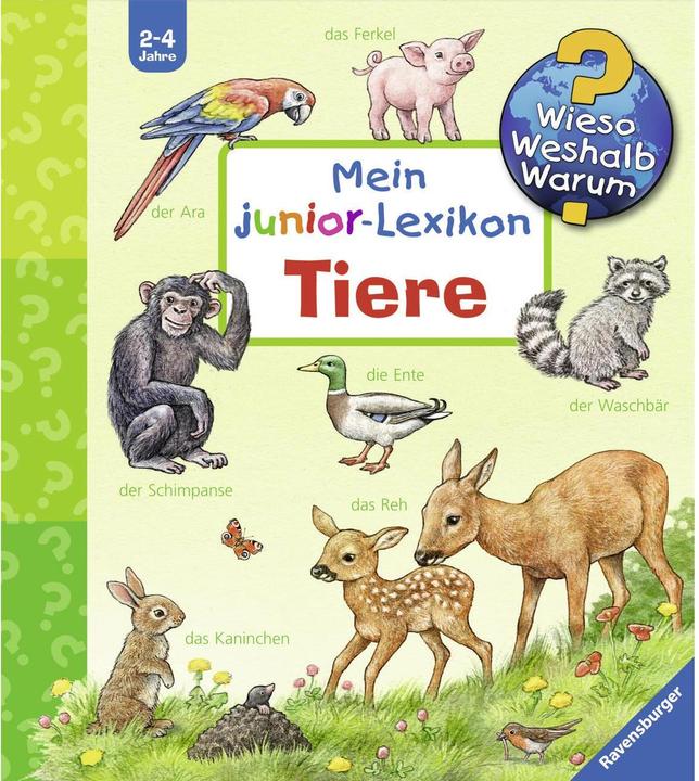 Ravensburger Mein junior-Lexikon: Tiere (Deutsch, Anne Möller, 2014)
