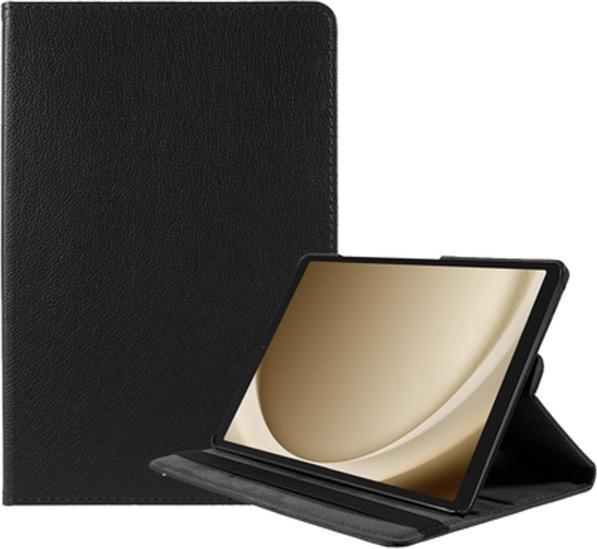 Produktbild Just in Case Pu-Leder Rotating 360 Book HÃ¼lle Schwarz Samsung Galaxy Tab A9 (Galaxy Tab A9)