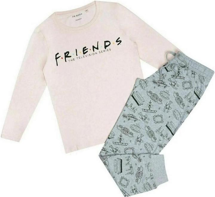 Immagine prodotto Friends Pigiama con pantaloni lunghi e maniche lunghe (M)