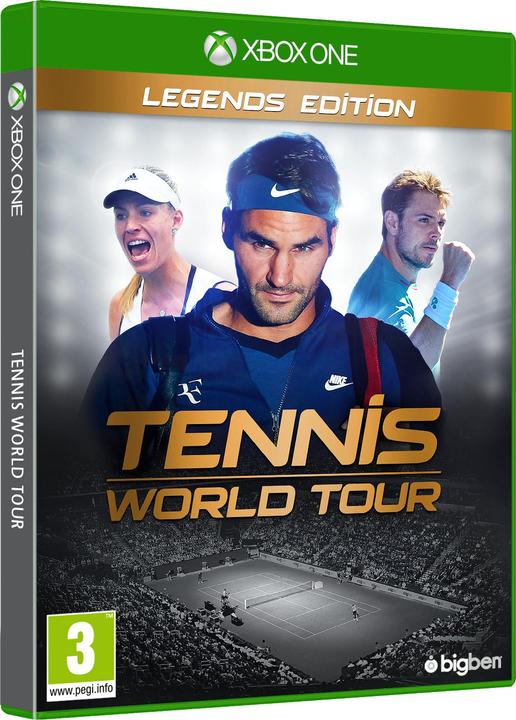 Produktbild Bigben Tennis World Tour (Legends Edition) (Xbox One S)