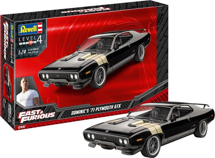 Produktbild Revell Model Set FF Dominics 1971 Plymouth GTX