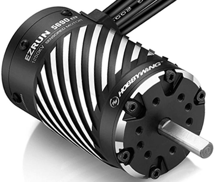 Image du produit Hobbywing Ezrun 5690SD G2 1250kV 4 pôles, arbre 8mm pour 1:6