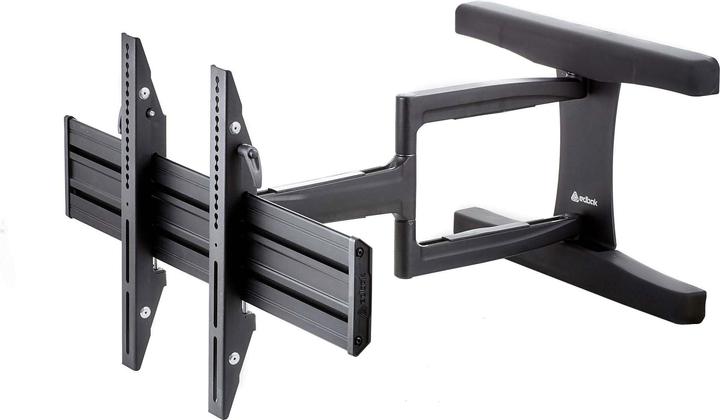 edbak VSM653 Support TV mural pivotant 49 - 65 pouces, noir (Mur, 47", 36 kg)