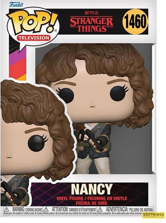 Produktbild Funko Stranger Things POP! TV Vinyl Figur Hunter Nancy with Shotgun 9 cm