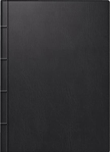 Actual product image Glocken Pocket calendar 10x14cm black calendar 2025