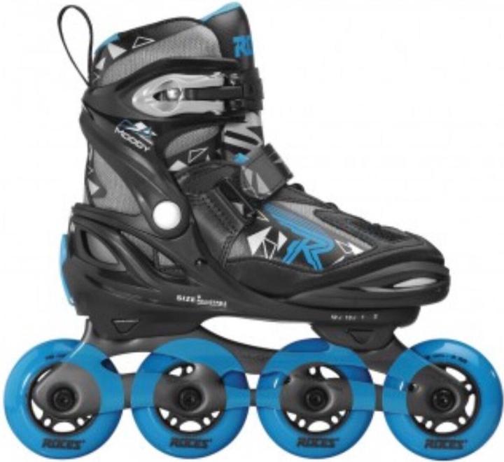 Roces Rollschuhe Moody Boy Tif 400855 01, schwarz-blau - 30-35 (30, 31, 32, 33, 34, 35)