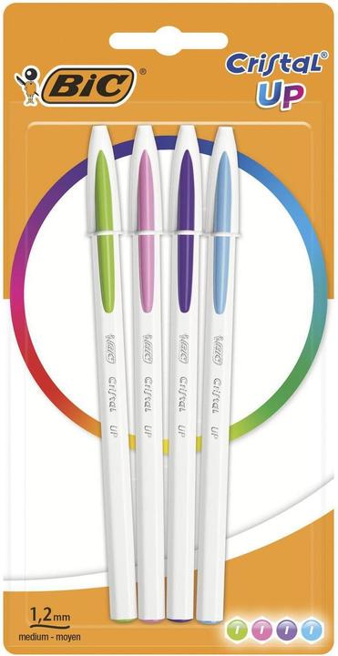 Produktbild Bic CRISTAL UP - Kugelschreiber (Mehrfarbig, 4 x)